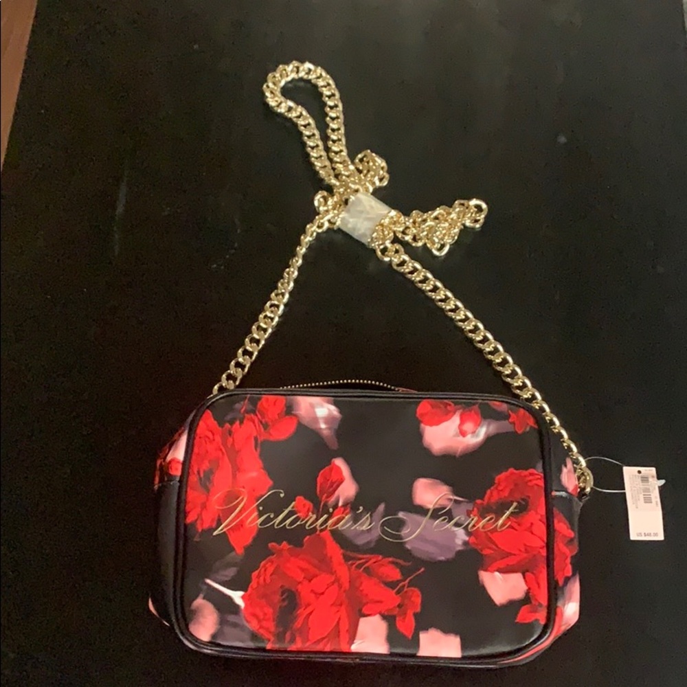 Victoria secret floral crossbody NWT